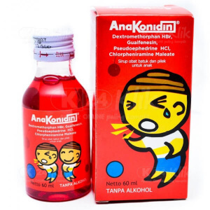Anakonidin Sirup 60ml (per Botol)